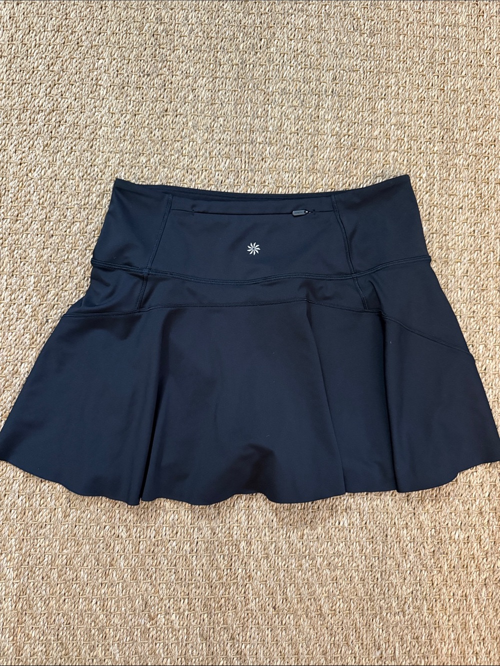 Athleta Black Ace Tennis Skort 13.5” small S skirt